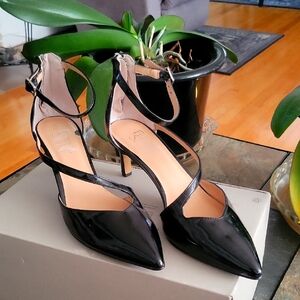 Franco Sarto, Black, Shoes, 7.5, EUC